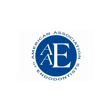 American Association of Endodontists logo and accreditation badge